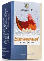 Bio čaj Zakrátko maminkou porcovaný 21,6g Sonnentor